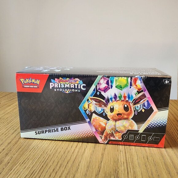 Pokemon TCG Scarlet & Violet Prismatic Evolutions Eevee Surprise Box - Picture 1 of 3